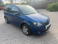 Gebraucht VW Touran Cross 140 PS (102 kW) 2008 Blau Van / Kleinbus