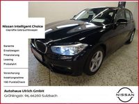 Gebraucht BMW 116 Advantage 109 PS (80 kW) 2017 Schwarz Kleinwagen