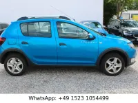 Gebraucht Dacia Sandero Prestige 90 PS (66 kW) 2013 Blau Kleinwagen