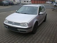 gebraucht VW Golf IV EZ 1998 Benzin Schalter AHK silbergrau TÜV 09/24