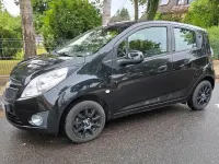Gebraucht Chevrolet Spark 64 PS (47 kW) 2012 Schwarz Kleinwagen