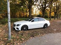 Gebraucht Mercedes E220 AMG 194 PS (142 kW) 2016 Weiß Limousine