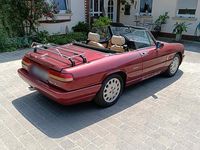 Gebraucht Alfa Romeo Spider 120 PS (88 kW) 1990 Rot Cabrio