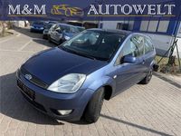 Gebraucht Ford Fiesta 101 PS (74 kW) 2005 Blau Kleinwagen