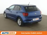 Usata VW Polo Comfortline 95 CV (69 kW) 2018 Blu Utilitaria