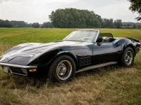 Gebraucht Corvette C3 300 PS (220 kW) 1971 Schwarz Cabrio