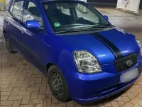 Gebraucht Kia Picanto LX 65 PS (47 kW) 2005 Blau Kleinwagen