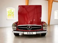 Gebraucht Mercedes SL280 170 PS (125 kW) 1971 Rot Cabrio