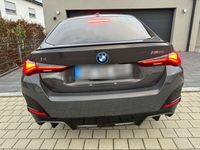 gebraucht BMW i4 M50 Gran Coupé Dravitgrau Leder Head Up