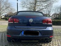 Gebraucht VW Golf Cabriolet Exclusive 122 PS (89 kW) 2012 Blau Cabrio