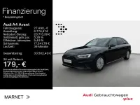 Gebraucht Audi A4 S-Line 150 PS (110 kW) 2023 Schwarz Kombi
