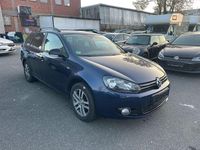 Gebraucht VW Golf VI Match 105 PS (77 kW) 2012 Blau Kleinwagen