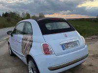 Gebraucht Fiat 500 69 PS (50 kW) 2010 Blau Cabrio