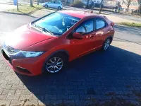Gebraucht Honda Civic 110 PS (80 kW) 2012 Rot Kleinwagen