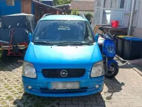 Gebraucht Opel Agila 75 PS (55 kW) 2000 Blau Van / Kleinbus