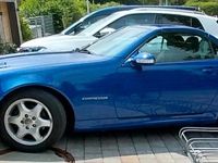 Gebraucht Mercedes SLK200 120 PS (88 kW) 2003 Blau Cabrio