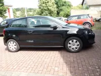 Gebraucht VW Polo Trendline 60 PS (44 kW) 2014 Schwarz Kleinwagen