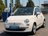 Gebraucht Fiat 500 Lounge 69 PS (50 kW) 2013 Weiß Cabrio