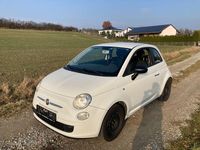 Gebraucht Fiat 500 Lounge 69 PS (50 kW) 2009 Weiß Cabrio