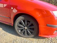 Gebraucht Skoda Fabia 75 PS (55 kW) 2007 Rot Limousine