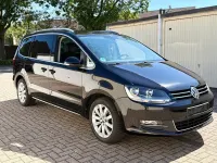 Gebraucht VW Sharan Comfortline 150 PS (110 kW) 2015 Schwarz Van / Kleinbus