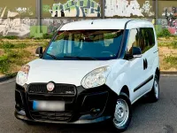 Gebraucht Fiat Doblò 90 PS (66 kW) 2010 Weiß Van / Kleinbus
