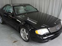 Gebraucht Mercedes SL500 AMG 306 PS (225 kW) 2001 Schwarz Cabrio