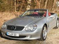 Gebraucht Mercedes SL500 306 PS (225 kW) 2002 Silber Cabrio