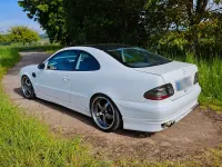Gebraucht Mercedes CLK230 193 PS (141 kW) 1998 Weiß Coupé