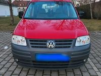 Gebraucht VW Caddy 75 PS (55 kW) 2006 Rot Van / Kleinbus