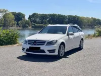 Gebraucht Mercedes C200 AMG line 184 PS (135 kW) 2013 Weiß Limousine
