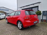 Gebraucht VW Golf VII Comfortline 122 PS (89 kW) 2013 Rot Kleinwagen