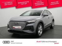 Gebraucht Audi Q4 Sportback e-tron Sport 125 kW (170 PS) 2022 Grau SUV