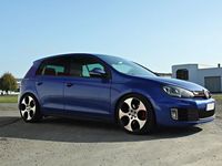 Gebraucht VW Golf VI GTI 287 PS (211 kW) 2010 Blau metallic Kleinwagen