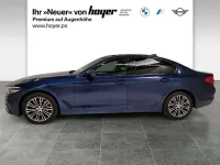 Gebraucht BMW 530e iPerformance 252 PS (185 kW) 2020 Mediterranblau Limousine
