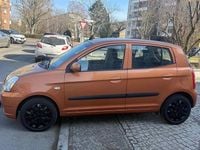 Gebraucht Kia Picanto LX 65 PS (47 kW) 2005 Orange Kleinwagen