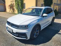 Gebraucht VW Tiguan R-line 150 PS (110 kW) 2020 Weiß SUV