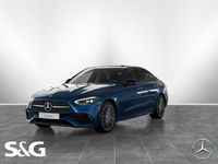 Gebraucht Mercedes C220 AMG 200 PS (147 kW) 2025 Metalliclack spektralblau Limousine
