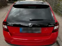 Brugt Skoda Rapid Style 105 HK (77 kW) 2014 Rød Hatchback