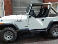 Gebraucht Jeep Wrangler 118 PS (86 kW) 1990 Weiß SUV