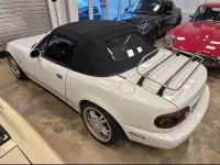 Second-hand Mazda MX5 Edition 116 CP (85 kW) 1993 Alb Cabrio