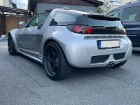 Gebraucht Smart Roadster Brabus 101 PS (74 kW) 2004 Silber Cabrio