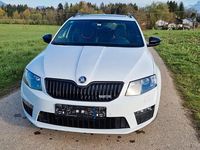 Gebraucht Skoda Octavia RS 184 PS (135 kW) 2016 Weiß Kleinwagen