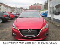Gebraucht Mazda 3 Prime-Line 101 PS (74 kW) 2016 Rot Limousine