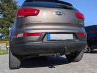 Gebraucht Kia Sportage Spirit 184 PS (135 kW) 2014 Gelb SUV
