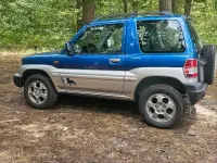 Gebraucht Mitsubishi Pajero 120 PS (88 kW) 2001 Blau SUV