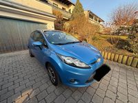 Gebraucht Ford Fiesta 82 PS (60 kW) 2009 Blau Kleinwagen