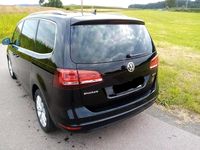 Gebraucht VW Sharan Highline 184 PS (135 kW) 2017 Schwarz Van / Kleinbus