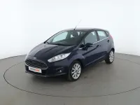 Gebraucht Ford Fiesta Titanium 125 PS (91 kW) 2017 Blau Kleinwagen