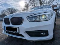 Gebraucht BMW 116 Advantage 109 PS (80 kW) 2016 Weiß Kleinwagen